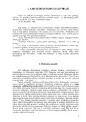 Mokymasis. Šiuolaikinės mokymosi sampratos 3 puslapis
