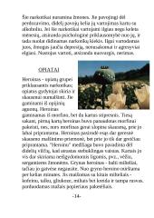 Narkotikai ir narkotikų rūšys 13 puslapis