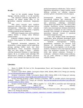Naujųjų Europos Sąjungos (ES) valstybių ekonominės konvergencijos sąlygų tenkinimas 2004 ir 2008 metais 7 puslapis