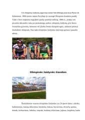 Olimpinės žaidynės tada ir dabar 11 puslapis
