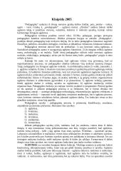 Pedagogikos sąvokos 2 puslapis