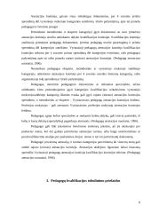 Pedagogų mokymas ir kvalifikacijos kėlimas 7 puslapis