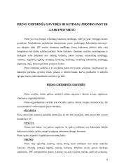 Pieno savybės ir nauda 8 puslapis