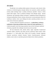 Reikalavimai apskaitinei informacijai ir jos formavimas valdymo sistemoje 13 puslapis