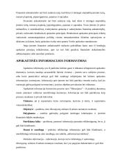 Reikalavimai apskaitinei informacijai ir jos formavimas valdymo sistemoje 7 puslapis