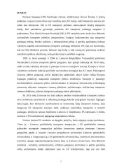 Reikalingi pokyčiai AB "Lietuvos geležinkeliai" 2 puslapis