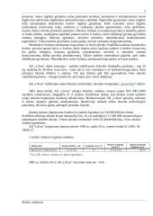 Rizikos valdymas: AB "Lifosa" 3 puslapis