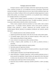 Strategijos planavimo reikšmė 6 puslapis