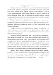 Strategijos planavimo reikšmė 7 puslapis