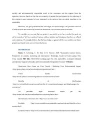 Sustainability in tourism trends 14 puslapis