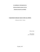 Taikomoji drama mano specialybėje