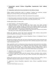 Tarptautinės sutartys Lietuvos Respublikos (LR) konstitucinės teisės šaltinių sistemoje 15 puslapis