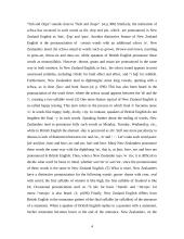 The Peculiarities of New Zealand English 4 puslapis