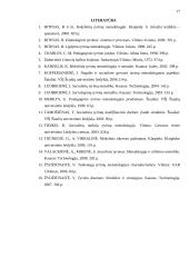 Tyrimo objekto nustatymo ypatumai 17 puslapis