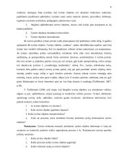 Tyrimo objekto nustatymo ypatumai 8 puslapis