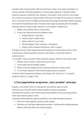 Ugdymo turinio integracijos galimybės taikant "geros pradžios" metodą 5 puslapis