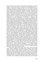 V. Mykolaitis-Putinas "Altorių šešėly". Žanrinė analizė 11 puslapis