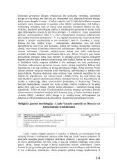 V. Mykolaitis-Putinas "Altorių šešėly". Žanrinė analizė 14 puslapis