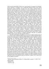 V. Mykolaitis-Putinas "Altorių šešėly". Žanrinė analizė 15 puslapis