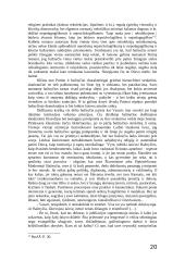 V. Mykolaitis-Putinas "Altorių šešėly". Žanrinė analizė 20 puslapis