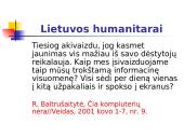 Informacinė visuomenė - euforijos ir baimė 2 puslapis