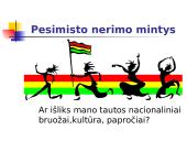 Informacinė visuomenė - euforijos ir baimė 19 puslapis