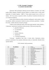 Kainodaros organizavimas: UAB "Saramita" 19 puslapis