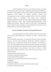 Lietuvos Respublikos Konstitucinis Teismas ir jo kompetencija