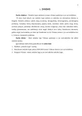 Nedarbo lygio statistinis tyrimas Vilniaus apskrityje ir jos savivaldybėse 3 puslapis