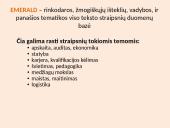 Emerald duomenų bazė 4 puslapis