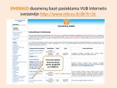 Emerald duomenų bazė 5 puslapis