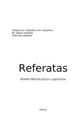 Duona lietuvių buityje ir papročiuose 5 puslapis