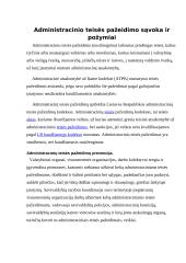 Administracinio teisės pažeidimo samprata 7 puslapis