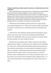 Administracinio teisės pažeidimo samprata 8 puslapis