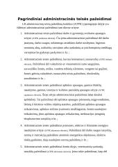 Administracinio teisės pažeidimo samprata 9 puslapis