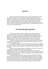 Aristotelio filosofijos pagrindai 2 puslapis
