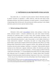 Elektroninė vyriausybė (e-vyriausybė) — priemonė piliečių pasitikėjimui valdžia didinti 5 puslapis