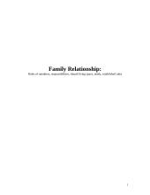 Family Relationship 1 puslapis