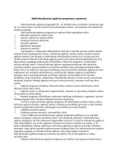Individualizuotos programos ir jų rengimo ypatumai 4 puslapis