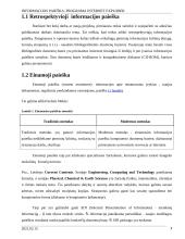 Informacijos paieška. Programa Internet Explorer 4 puslapis