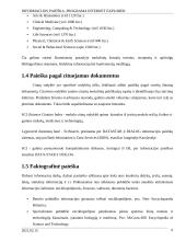 Informacijos paieška. Programa Internet Explorer 6 puslapis