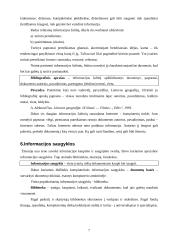 Informacijos šaltiniai bei saugyklos 7 puslapis