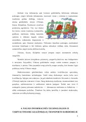 Informacinės sistemos: AB "Lietuvos geležinkeliai" 8 puslapis