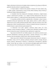 Informacinių technologijų svarba ir ypatumai viešajame administravime 11 puslapis
