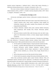 Informacinių technologijų svarba ir ypatumai viešajame administravime 6 puslapis