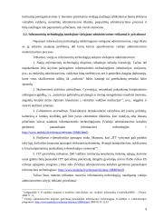 Informacinių technologijų svarba ir ypatumai viešajame administravime 9 puslapis