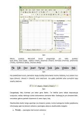 Microsoft Excel pagrindai 5 puslapis