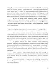 Nepilnamečių apsaugos nuo jiems žalingos informacijos visuomenės informavimo priemonėse problemos Lietuvoje ir Vokietijoje 9 puslapis