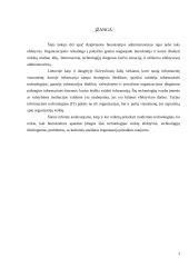 Organizacijų veiklos procesų modernizacija informacinių technologijų priemonėmis 3 puslapis