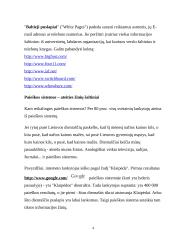 Paieškos sistemos Google 4 puslapis